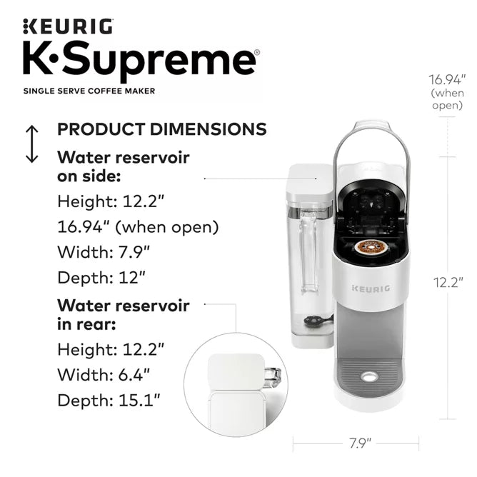 Keurig® K-Supreme® Single Serve Coffee Maker