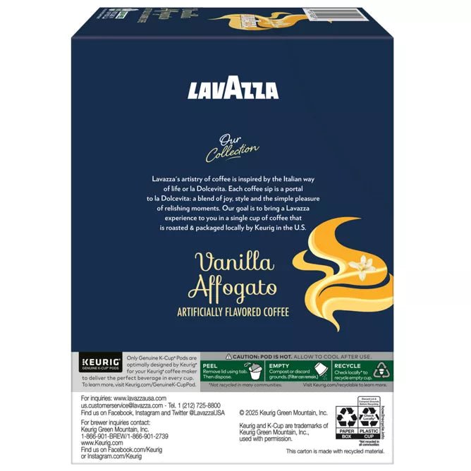 Vanilla Affogato Coffee